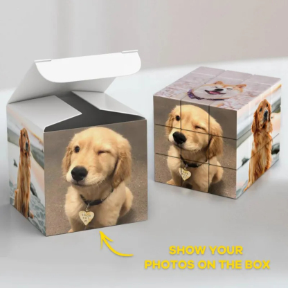 Personalized Folding Picture Photo Frame Rubic's Cube | Father's Day Gifts