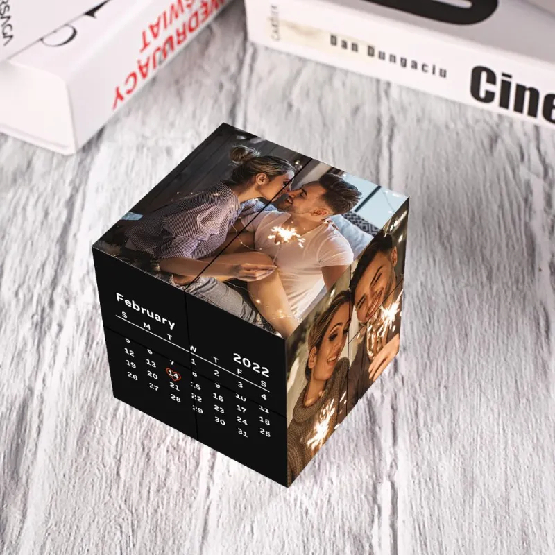 Personalized Folding Picture Photo Frame Rubic's Cube | Father's Day Gifts