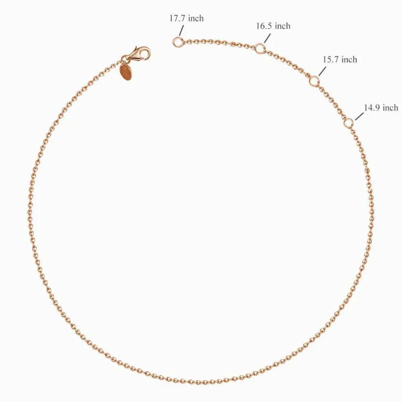 Soufeel Gold "Carrie" Style Name Necklace Gift For Mom