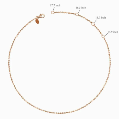 Soufeel Gold "Carrie" Style Name Necklace Gift For Mom