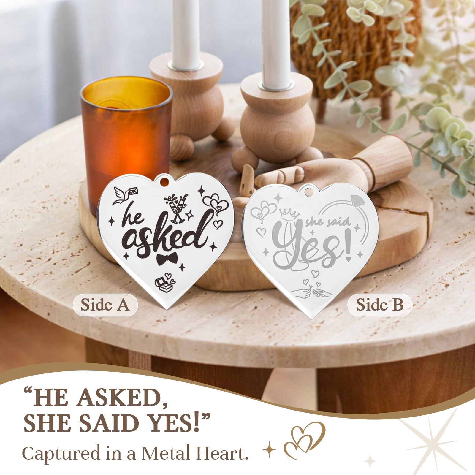 Wedding Gifts for Couples 2026, Engagement Gifts for Couples, Personalized Mr and Mrs Wedding Gift for Newlyweds, Bridal Shower Gift for Bride to Be, Rotating Floating Wedding Picture Frame