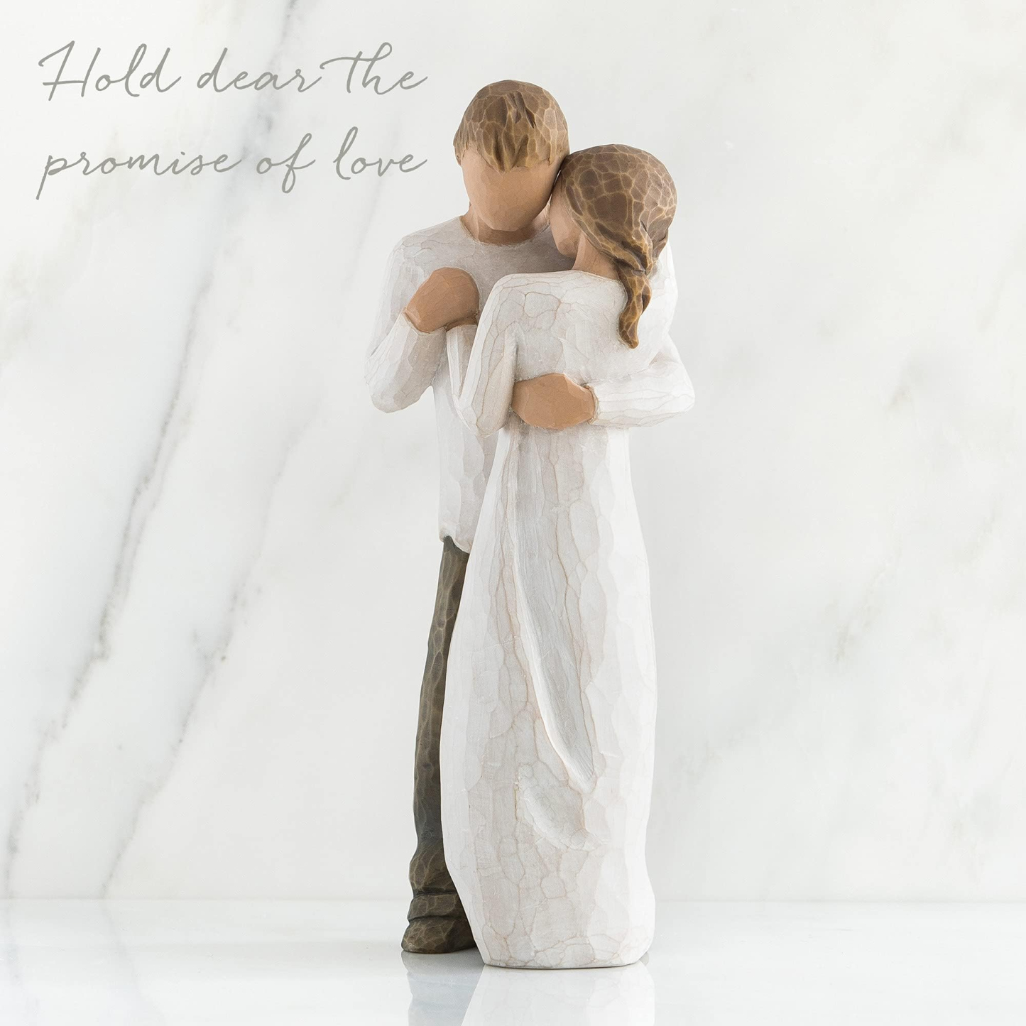 Couple Figurines, Best Wedding Engagement Romantic Gift for Husband Wife, Love Statue Valentine's Day Anniversary Birthday