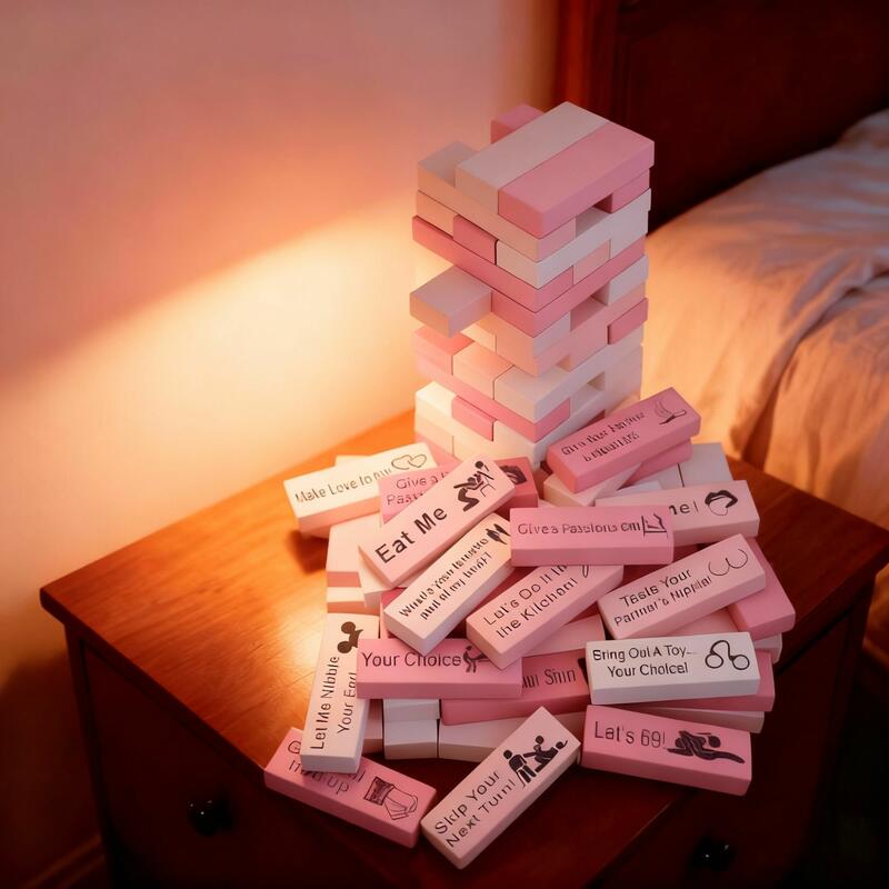 Adult Building Block Tower Perfect Valentine's Day Gift for Couples
