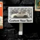 Mini Illuminated Garage Key Holder for 1:64 Scale Cars Wall Mount Display Gift for Car Lovers