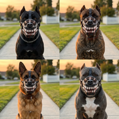 Muzzle for Large Dog Mesh Dog Muzzle Soft Muzzle for Large Dog Muzzles for Small Dogs Muzzle for Halloween