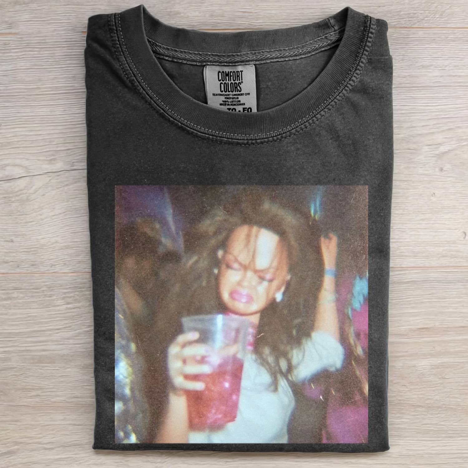 BLACK GIRL DOLL FACE PARTY POV TEE