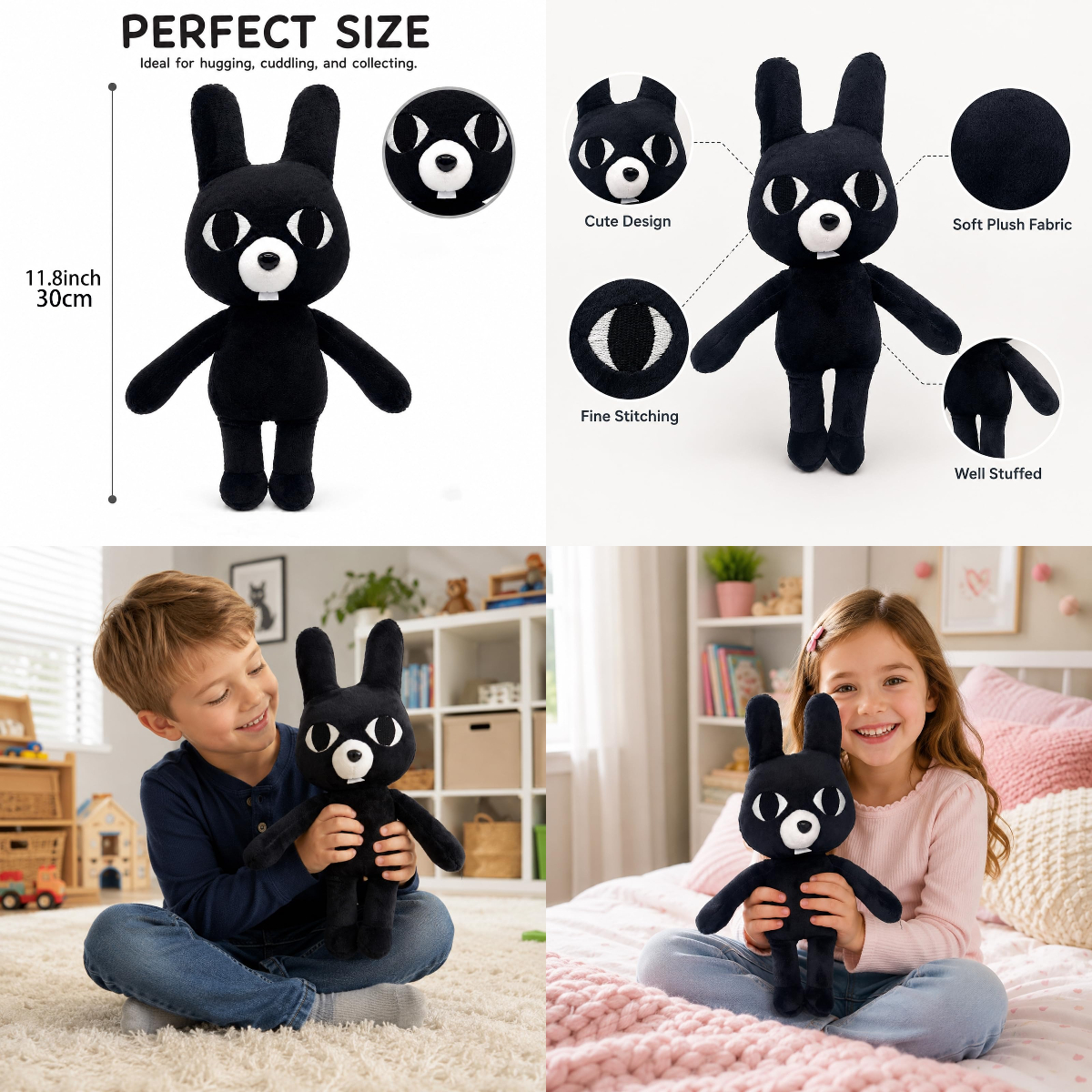 Animal Hospital Plush, 13 Inch Dr. Harlow Plush, Gifts for Horror Game Enthusiasts and Fans