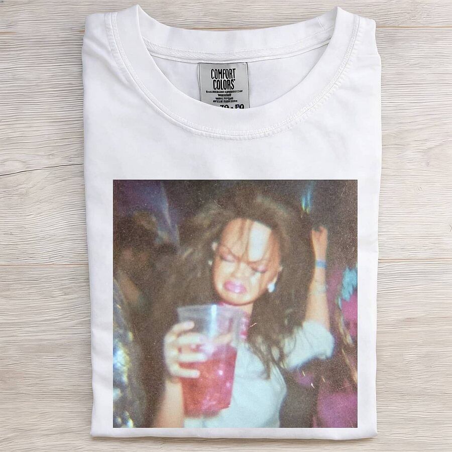 BLACK GIRL DOLL FACE PARTY POV TEE