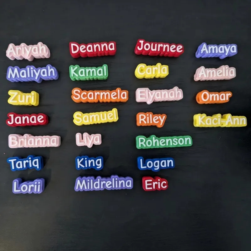 Personalized Pencil Toppers – Custom Name Pencil Accessories – 3D Printed School Favors – Classroom Gifts