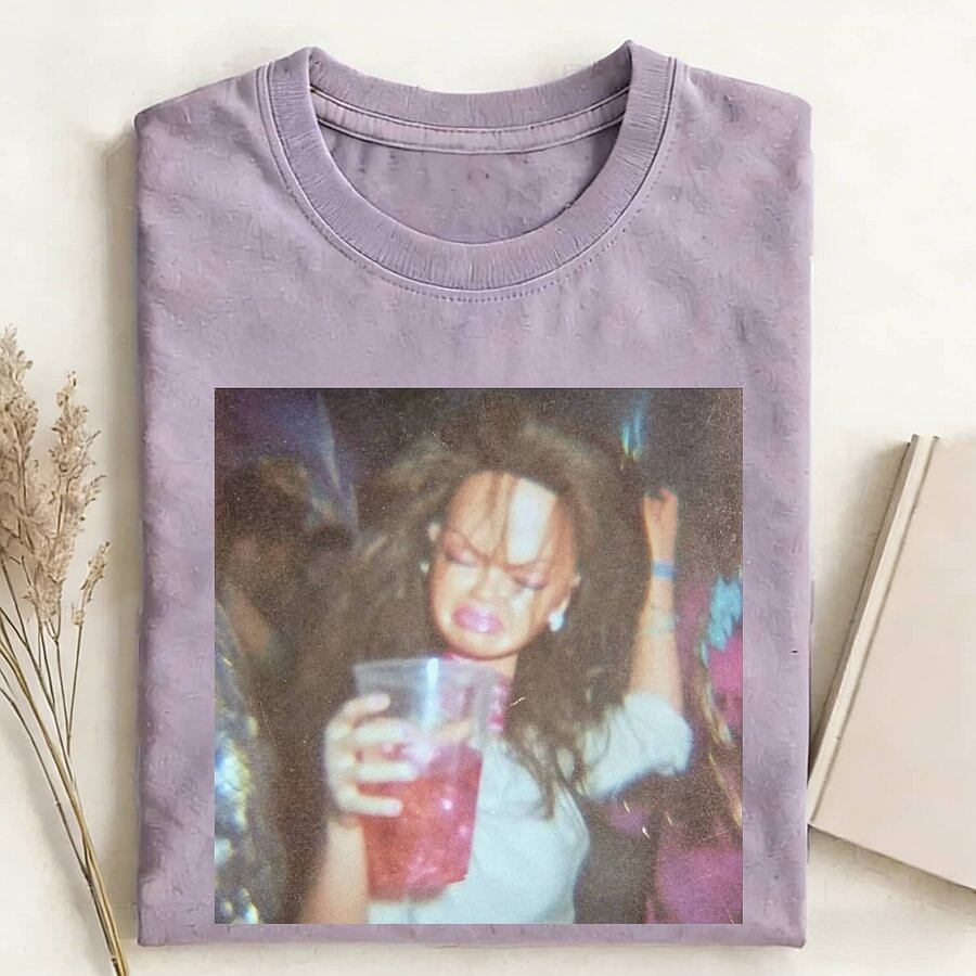 BLACK GIRL DOLL FACE PARTY POV TEE