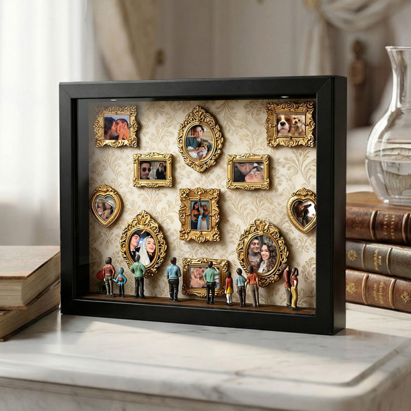 Mother's Day Gifts Museum of Us Frame Personalized Couples Gift for Her Cute Miniature Museum Gifts Meaningful Gift-pawsmeowz
