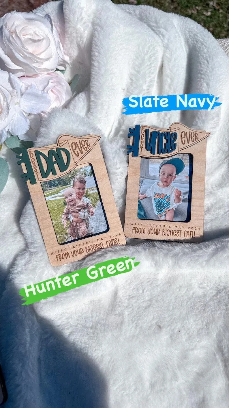 Photo visor clip ,Father's Day gift, Custom photo holder, Photo car visor, Gift for Dad, Gift for Grandpa, Drive Safe