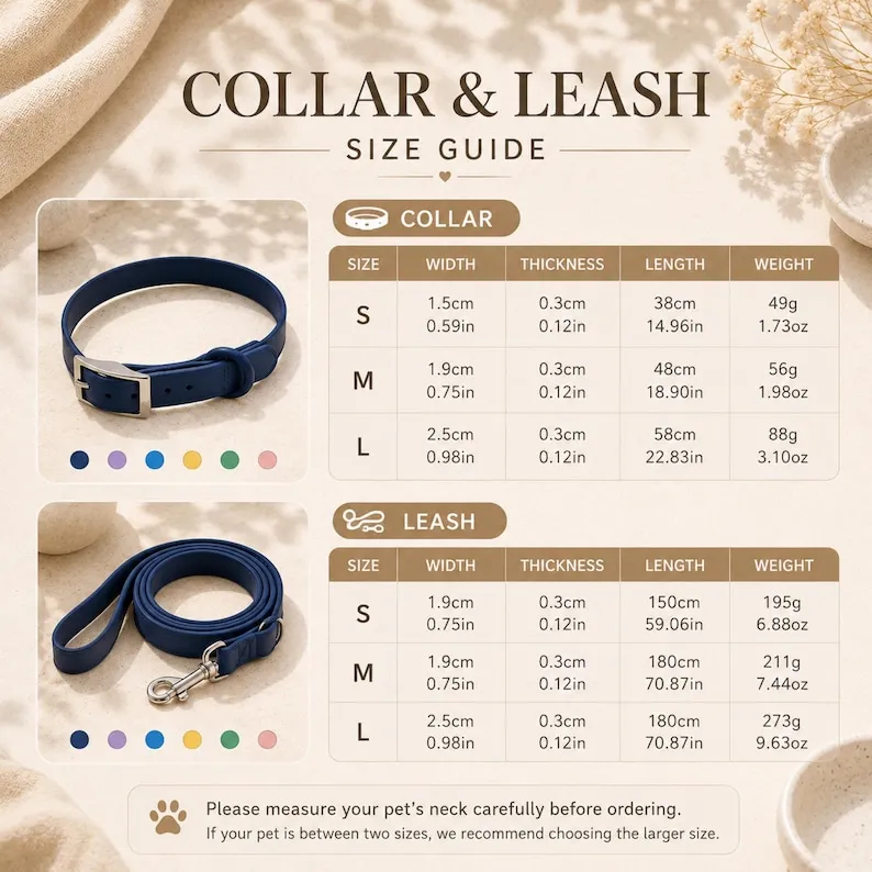Personalized Waterproof Silicone Pet Collar Replaceable Letter Charms Pet Collar & Leash Set Easy to Clean Outdoor Pet Supplies