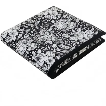 Coloring Blanket with Washable Markers DIY Coloring Blanket Washable Coloring Throw, Family Activity Gift, Stress Relief Craft for Adults and Kids