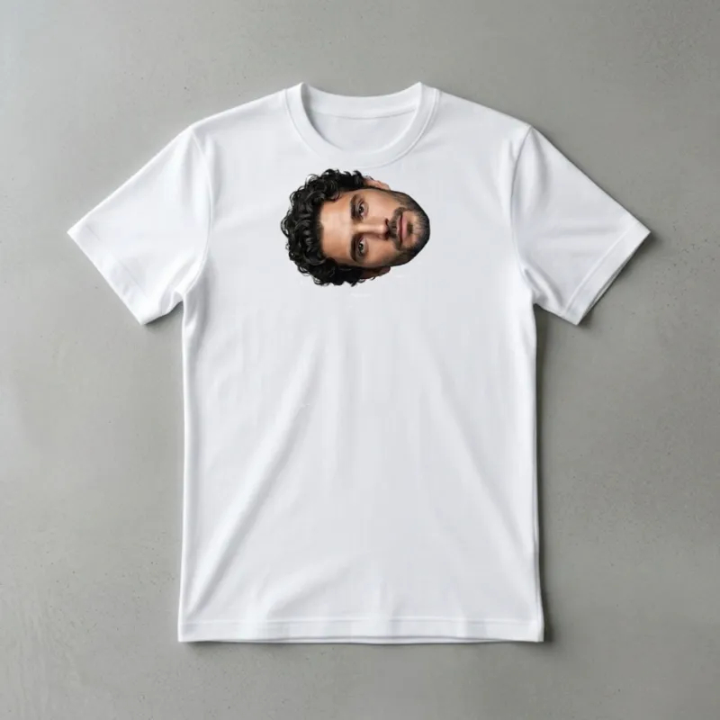 Custom Face T-Shirt – Personalized Funny Photo Print Tee, Unique Gift for Friends, Couples & Family
