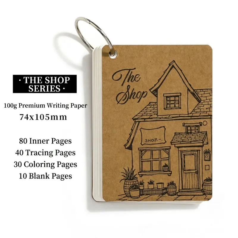 Sketch Coloring Book Series Portable Pocket Graffiti Hand-painted Drawing Book Sketch