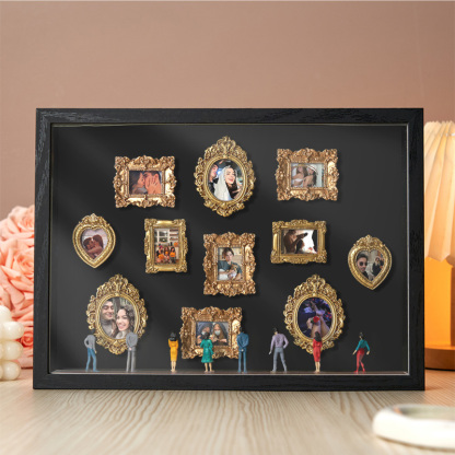 Mother's Day Gifts Museum of Us Frame Personalized Couples Gift for Her Cute Miniature Museum Gifts Meaningful Gift
