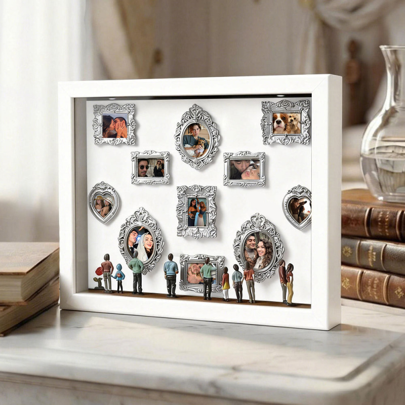 Mother's Day Gifts Museum of Us Frame Personalized Couples Gift for Her Cute Miniature Museum Gifts Meaningful Gift