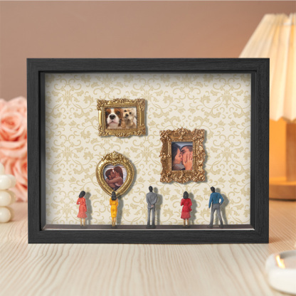 Mother's Day Gifts Museum of Us Frame Personalized Couples Gift for Her Cute Miniature Museum Gifts Meaningful Gift