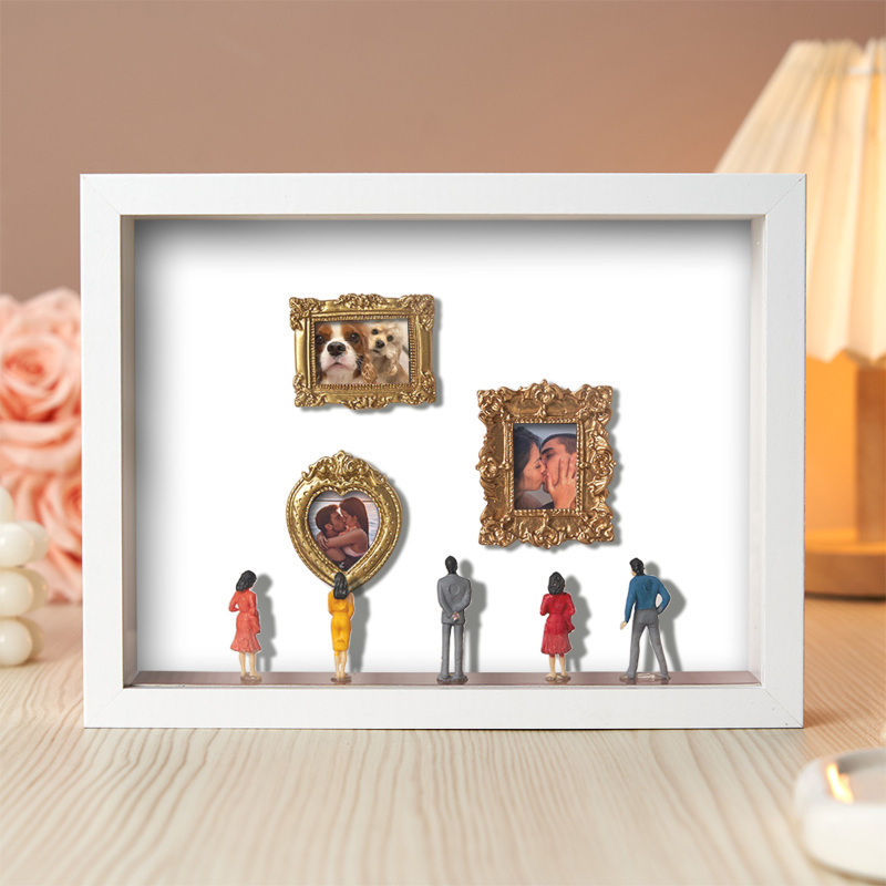 Mother's Day Gifts Museum of Us Frame Personalized Couples Gift for Her Cute Miniature Museum Gifts Meaningful Gift
