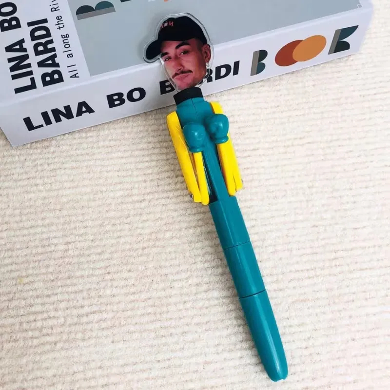 Personalized Face Ballpoint Pen – Custom Face Fighting Pen with Interactive Punching Arms, Funny Gift for Friends & Coworkers