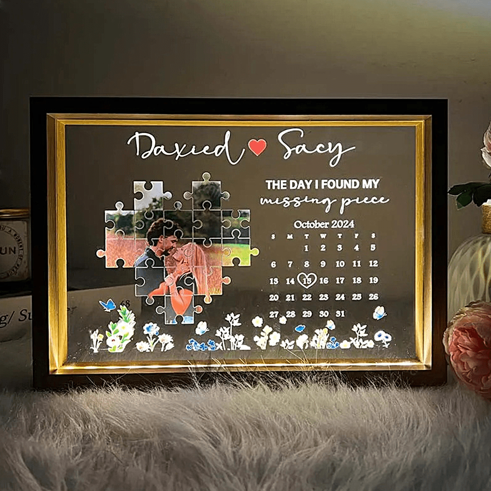 You Are The Piece That Holds Us Together Light Frame Personalised Gifts for Mom
