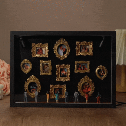 Mother's Day Gifts Museum of Us Frame Personalized Couples Gift for Her Cute Miniature Museum Gifts Meaningful Gift
