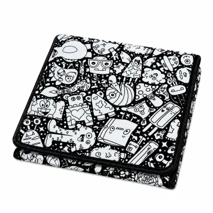 Cozy Doodle Coloring Blanket Washable DIY Coloring Blanket Washable Coloring Throw Family Activity Gift Stress Relief Craft for Adults and Kids