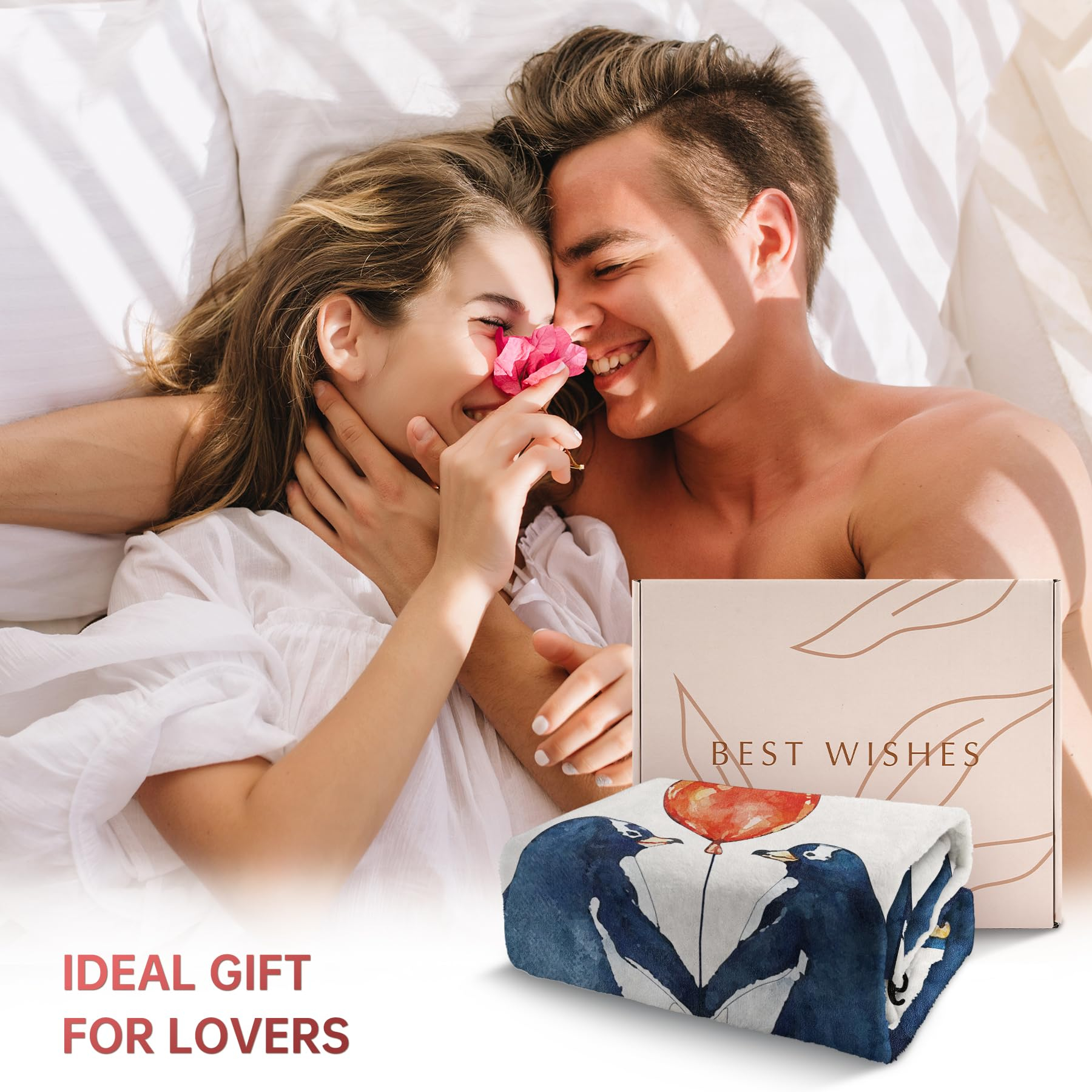 Anniversary Romantic Gifts for Women Men, Anniversary Blanket | I Love You Gift for Him Her, Christmas, Birthday Gifts for Boyfriend Girlfriend, Gifts for Wife Husband