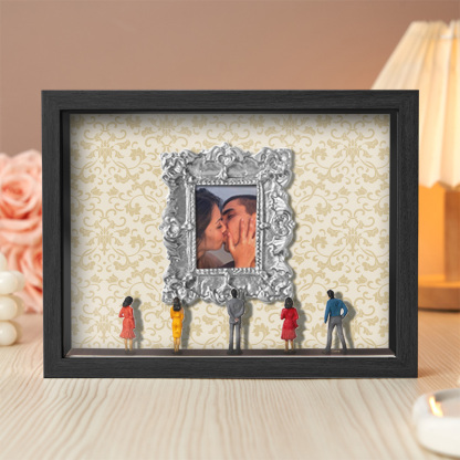 Mother's Day Gifts Museum of Us Frame Personalized Couples Gift for Her Cute Miniature Museum Gifts Meaningful Gift
