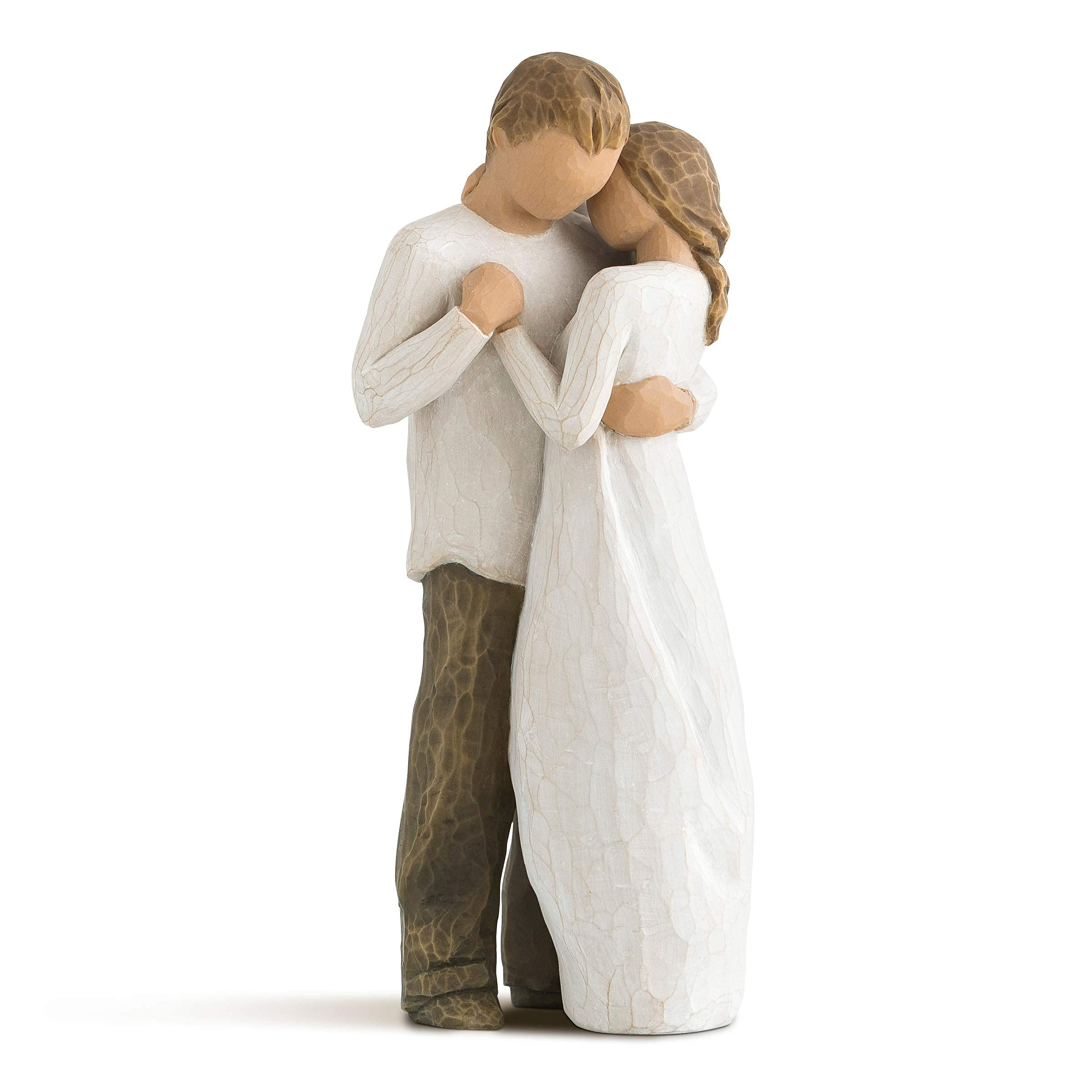 Couple Figurines, Best Wedding Engagement Romantic Gift for Husband Wife, Love Statue Valentine's Day Anniversary Birthday