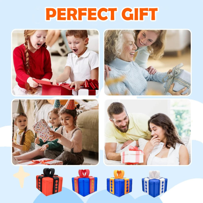Annoying Gift Box with Screws, Annoying Present Prank Screw Box, Money Card Container Novelty Box, Take Apart Surprise Funny
