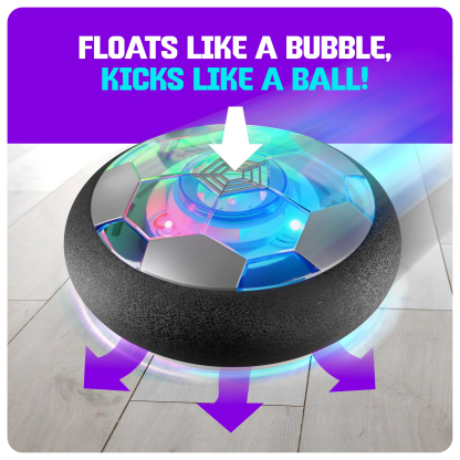 Hover Soccer Light-Up Ball, Birthday Gift for Boys, Indoor Toy Games, Kids Gifts
