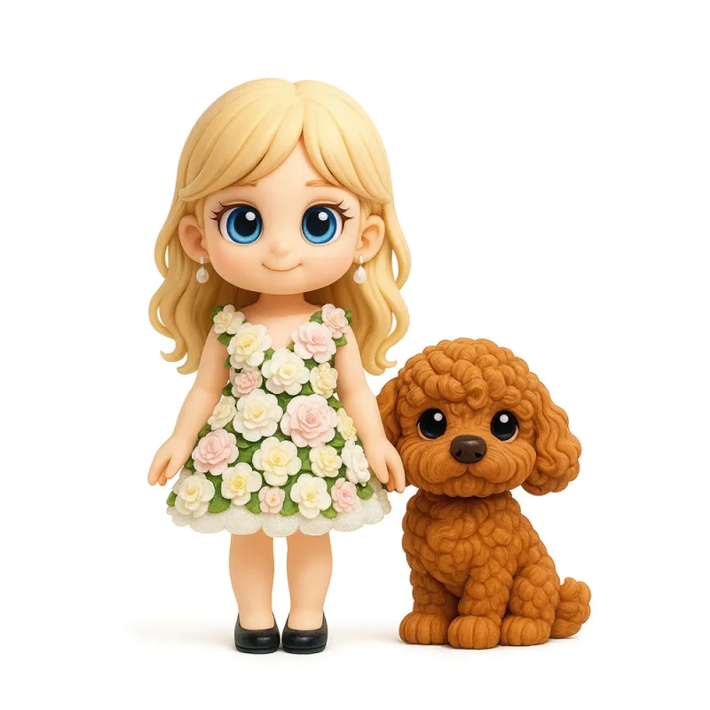 Custom Cute 3D Mini Figure Office Desk Figurine Based on Your Picture Birthday Gift Valentines Gift