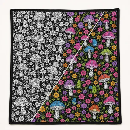 Cozy Doodle Coloring Blanket Washable DIY Coloring Blanket Washable Coloring Throw Family Activity Gift Stress Relief Craft for Adults and Kids