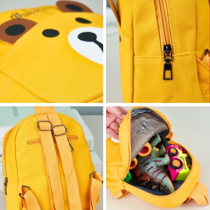 Personalized Name Embroidery Backpack Custom Mini Bear Backpack School Bags Gift for Kids