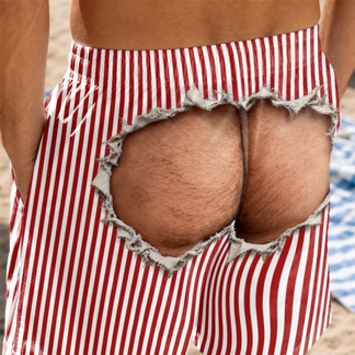 Custom Funny Men Swim Trunks - Personalized Birthday Gifts For He - Crack Me Up Beach Life