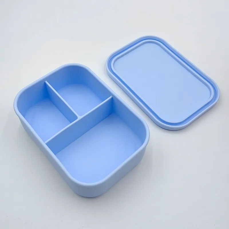 Personalized Kids Lunch Box with Name – Custom Silicone Bento Box for Back to School, Leakproof Lunch Container with Compartments for Boys & Girls
