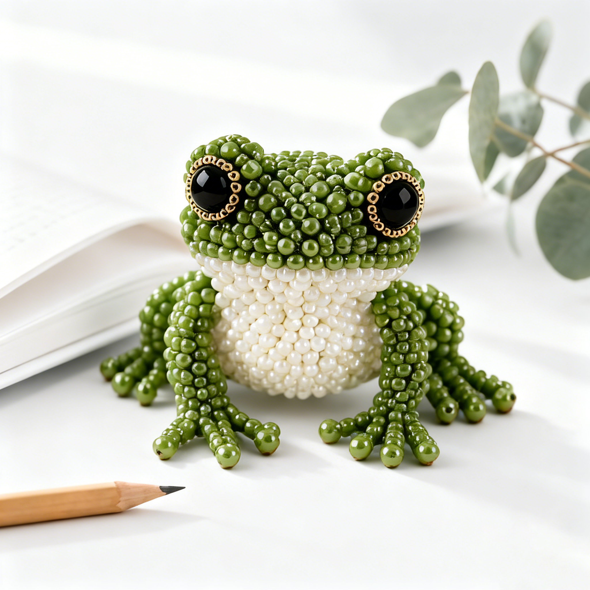 3D Beaded Animal Figurine DIY Kit Handmade Forest & Sea Creature Craft Set for Home Decor Beaded Animal Collectible DIY Bead Animal Kit