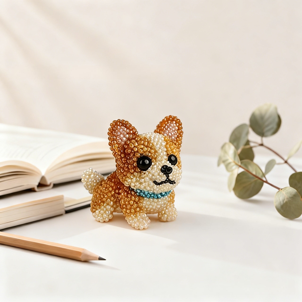 3D Beaded Animal Figurine DIY Kit Handmade Forest & Sea Creature Craft Set for Home Decor Beaded Animal Collectible DIY Bead Animal Kit