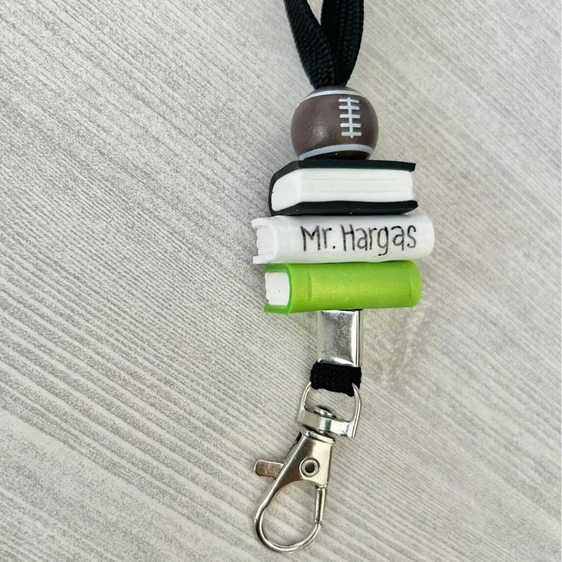 Custom Name Lanyard Personalized PE Teacher Lanyard Gift for Basketball Volleyball Baseball Soccer Coach