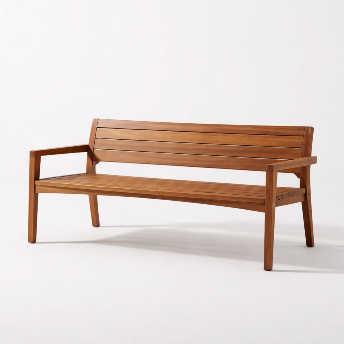 Gartenbank Holz Akazie 3-Sitzer 180x60x85cm