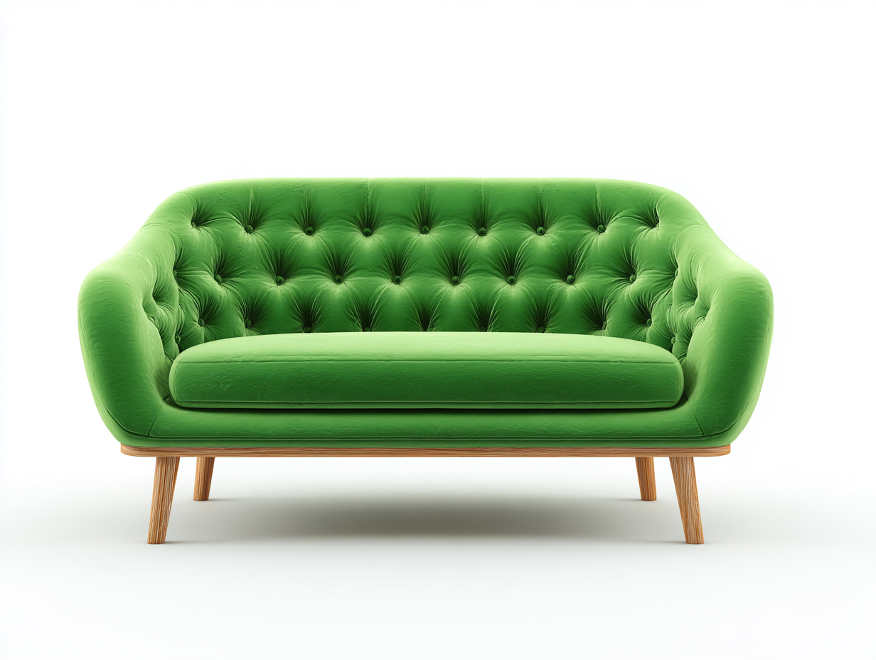 Canapé 2 places en cuir véritable 180x95x75 cm - marron vintage - style Chesterfield pour le salon-Zitivaroom