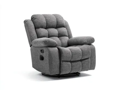 Fauteuil relax en cuir rembourré 96x94x103 cm - beige - fonction relaxation avec repose-pieds pour le salon-Zitivaroom