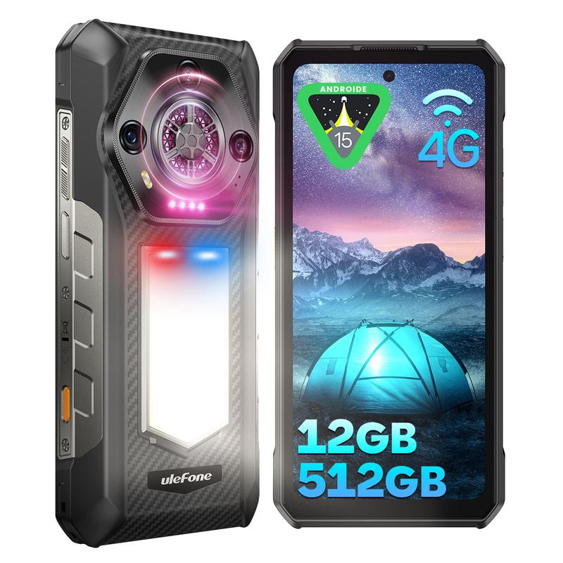 Celular con doble pantalla y resistencia extrema: Ulefone Armor 30 Pro. Perfecto para repartidores, campamentos y los que siempre buscan algo único.