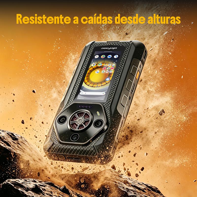 Celular con doble pantalla y resistencia extrema: Ulefone Armor 30 Pro. Perfecto para repartidores, campamentos y los que siempre buscan algo único.