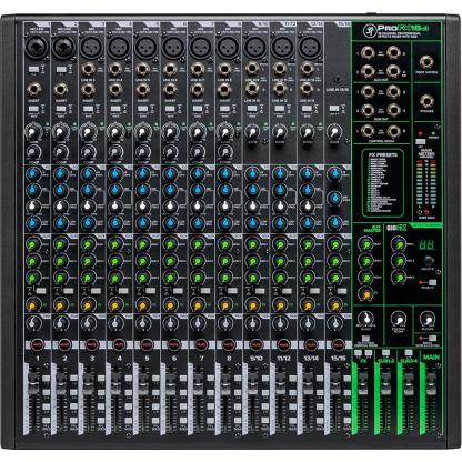 Mezcladora Mackie Profesional 16 Canales C/Efectos Y Usb, Profx16v3
