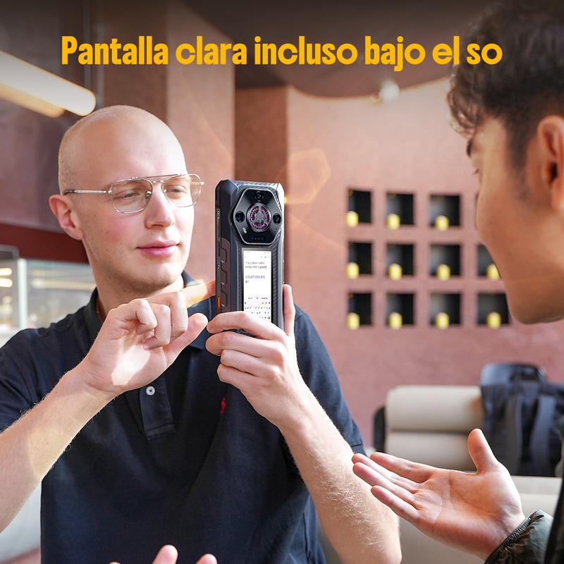 Celular con doble pantalla y resistencia extrema: Ulefone Armor 30 Pro. Perfecto para repartidores, campamentos y los que siempre buscan algo único.