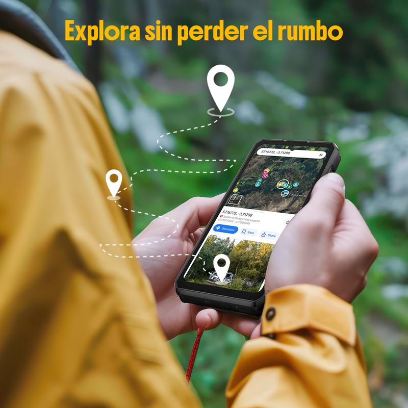 Celular con doble pantalla y resistencia extrema: Ulefone Armor 30 Pro. Perfecto para repartidores, campamentos y los que siempre buscan algo único.