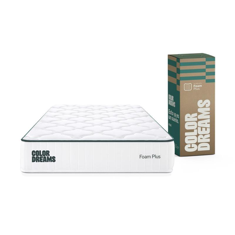 Colchón Color Dreams Plus | Memory Foam | 23cm | en Caja